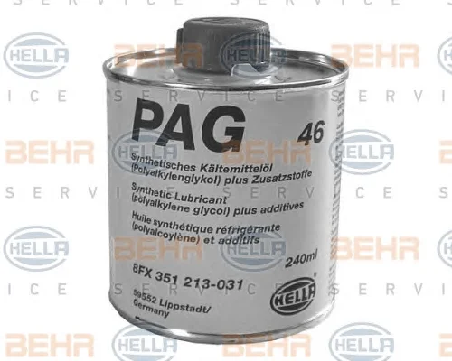 8FX 351 213-041 BEHR/HELLA/PAGID Компрессорное масло (фото 2)