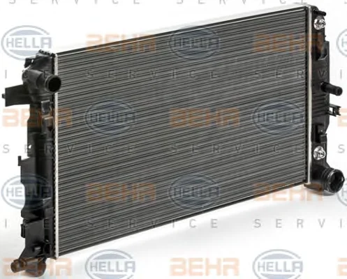 8MK 376 700-301 BEHR/HELLA/PAGID Радиатор охлаждения двигателя (фото 6)