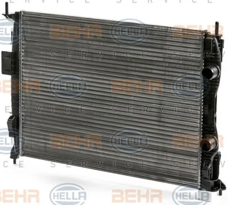 8MK 376 700-321 BEHR/HELLA/PAGID Радиатор охлаждения двигателя (фото 7)