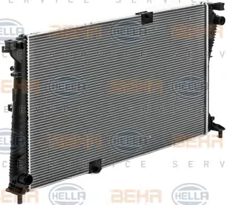 8MK 376 700-371 BEHR/HELLA/PAGID Радиатор охлаждения двигателя (фото 6)