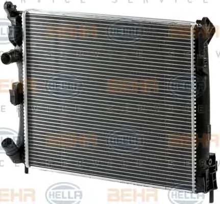 8MK 376 700-381 BEHR/HELLA/PAGID Радиатор охлаждения двигателя (фото 7)