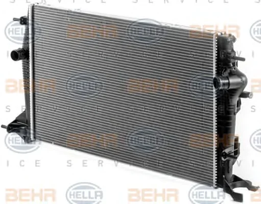 8MK 376 700-431 BEHR/HELLA/PAGID Радиатор охлаждения двигателя (фото 7)