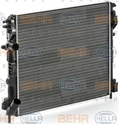 8MK 376 700-571 BEHR/HELLA/PAGID Радиатор охлаждения двигателя (фото 6)