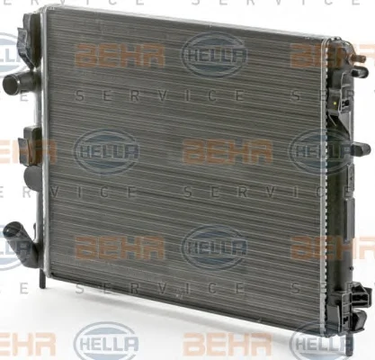 8MK 376 700-571 BEHR/HELLA/PAGID Радиатор охлаждения двигателя (фото 7)