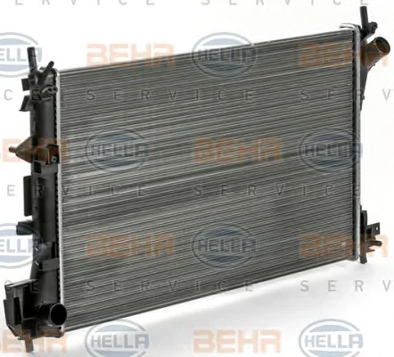 8MK 376 700-661 BEHR/HELLA/PAGID Радиатор охлаждения двигателя (фото 6)