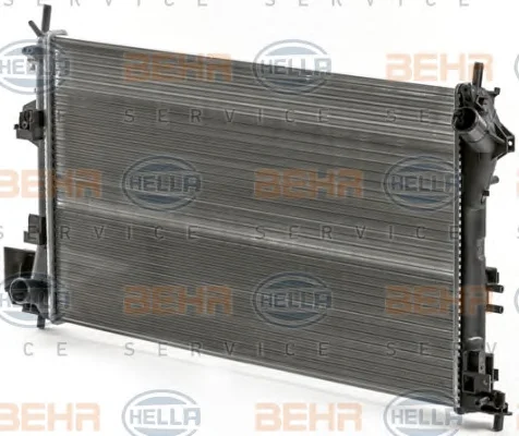 8MK 376 700-661 BEHR/HELLA/PAGID Радиатор охлаждения двигателя (фото 7)