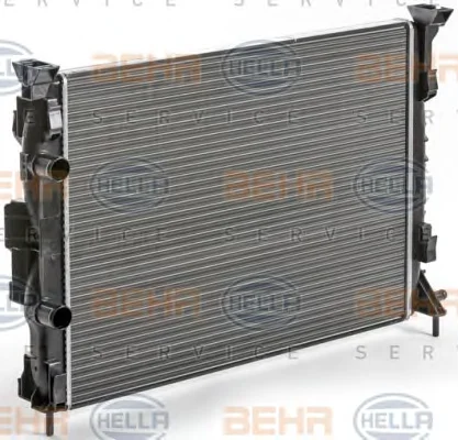 8MK 376 700-684 BEHR/HELLA/PAGID Радиатор охлаждения двигателя (фото 6)