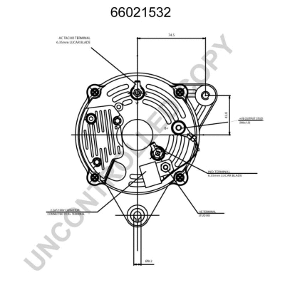 66021532 PRESTOLITE ELECTRIC Генератор (фото 4)