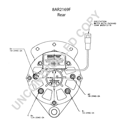 8AR2169F PRESTOLITE ELECTRIC Генератор (фото 4)