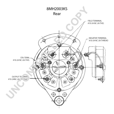 8MH2003KS PRESTOLITE ELECTRIC Генератор (фото 4)