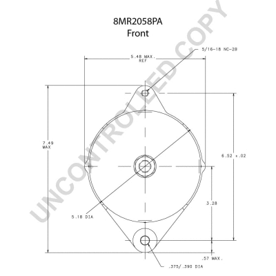 8MR2058PA PRESTOLITE ELECTRIC Генератор (фото 3)