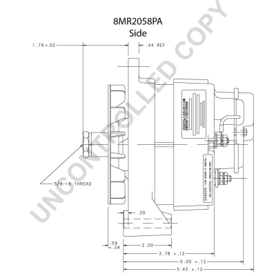 8MR2058PA PRESTOLITE ELECTRIC Генератор (фото 5)