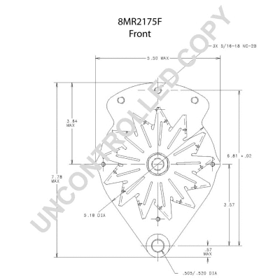 8MR2175F PRESTOLITE ELECTRIC Генератор (фото 3)