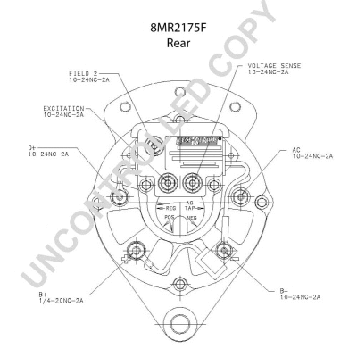 8MR2175F PRESTOLITE ELECTRIC Генератор (фото 4)