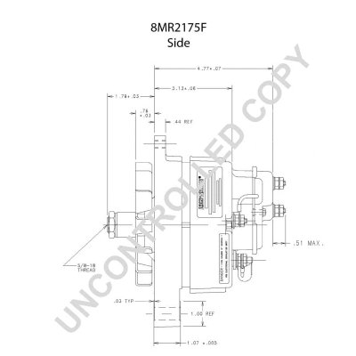 8MR2175F PRESTOLITE ELECTRIC Генератор (фото 5)