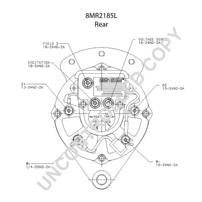 8MR2185L PRESTOLITE ELECTRIC Генератор (фото 4)