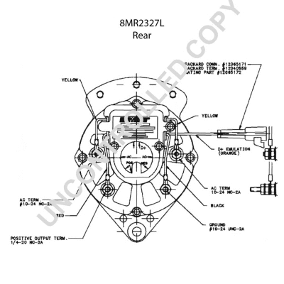 8MR2327L PRESTOLITE ELECTRIC Генератор (фото 4)