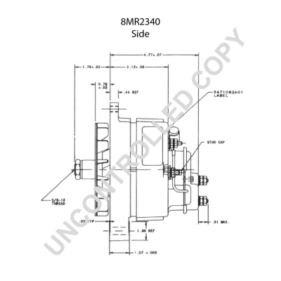 8MR2340 PRESTOLITE ELECTRIC Генератор (фото 5)