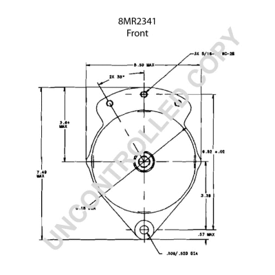 8MR2341 PRESTOLITE ELECTRIC Генератор (фото 3)