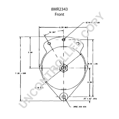 8MR2343 PRESTOLITE ELECTRIC Генератор (фото 3)