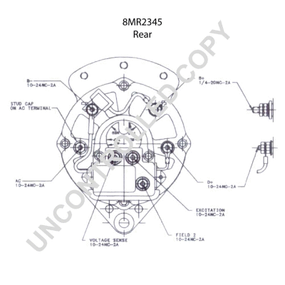 8MR2345 PRESTOLITE ELECTRIC Генератор (фото 4)