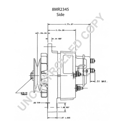 8MR2345 PRESTOLITE ELECTRIC Генератор (фото 5)