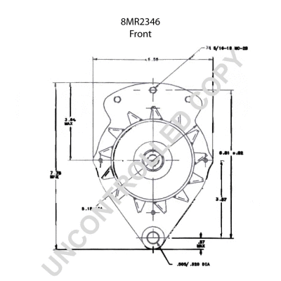 8MR2346 PRESTOLITE ELECTRIC Генератор (фото 3)