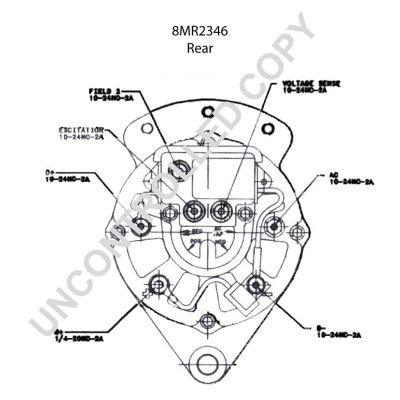 8MR2346 PRESTOLITE ELECTRIC Генератор (фото 4)