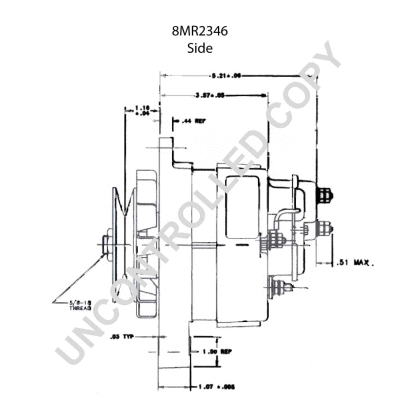 8MR2346 PRESTOLITE ELECTRIC Генератор (фото 5)