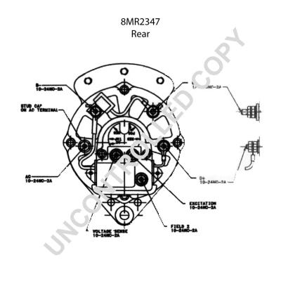 8MR2347 PRESTOLITE ELECTRIC Генератор (фото 4)