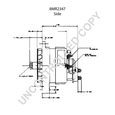 8MR2347 PRESTOLITE ELECTRIC Генератор (фото 5)