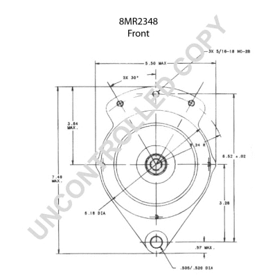 8MR2348 PRESTOLITE ELECTRIC Генератор (фото 3)