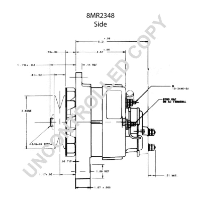 8MR2348 PRESTOLITE ELECTRIC Генератор (фото 5)