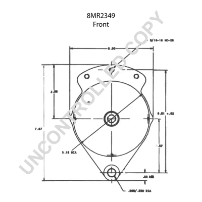 8MR2349 PRESTOLITE ELECTRIC Генератор (фото 3)