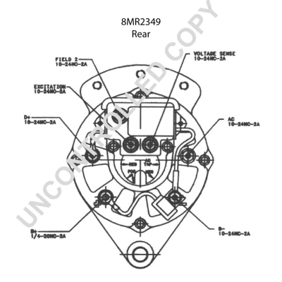 8MR2349 PRESTOLITE ELECTRIC Генератор (фото 4)