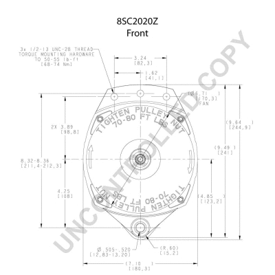 8SC2020Z PRESTOLITE ELECTRIC Генератор (фото 3)