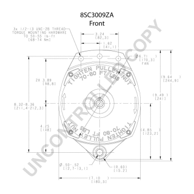 8SC3009ZA PRESTOLITE ELECTRIC Генератор (фото 3)