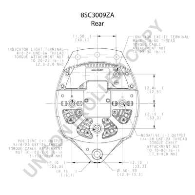 8SC3009ZA PRESTOLITE ELECTRIC Генератор (фото 4)