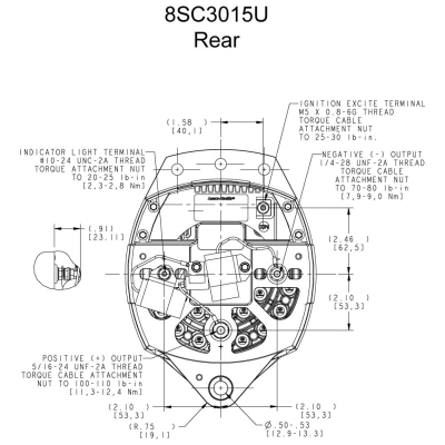 8SC3015U PRESTOLITE ELECTRIC Генератор (фото 4)