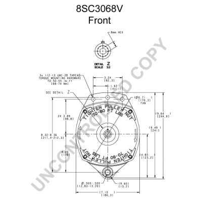 8SC3068V PRESTOLITE ELECTRIC Генератор (фото 3)