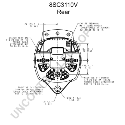 8SC3110V PRESTOLITE ELECTRIC Генератор (фото 4)