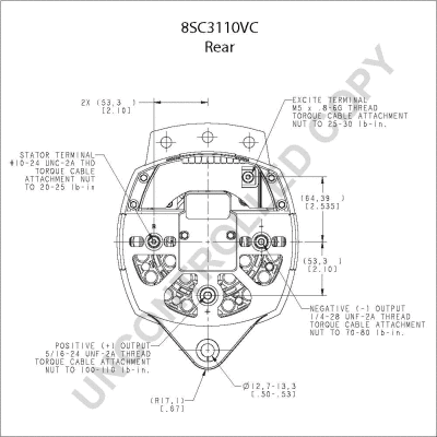 8SC3110VC PRESTOLITE ELECTRIC Генератор (фото 4)