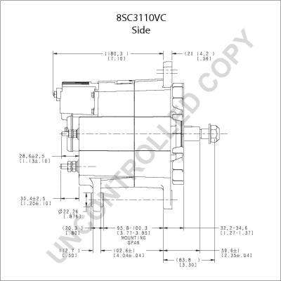 8SC3110VC PRESTOLITE ELECTRIC Генератор (фото 5)