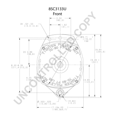 8SC3133U PRESTOLITE ELECTRIC Генератор (фото 3)