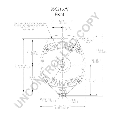 8SC3157V PRESTOLITE ELECTRIC Генератор (фото 3)