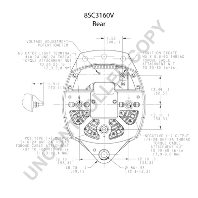 8SC3160V PRESTOLITE ELECTRIC Генератор (фото 4)