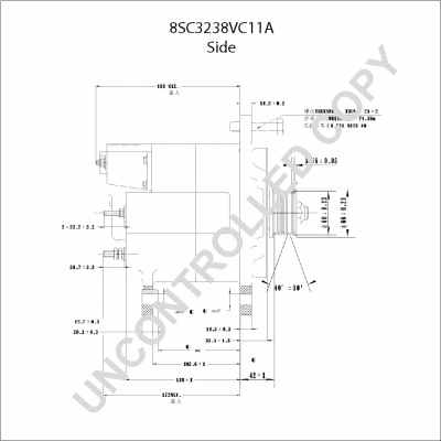 8SC3238VC11A PRESTOLITE ELECTRIC Генератор (фото 5)