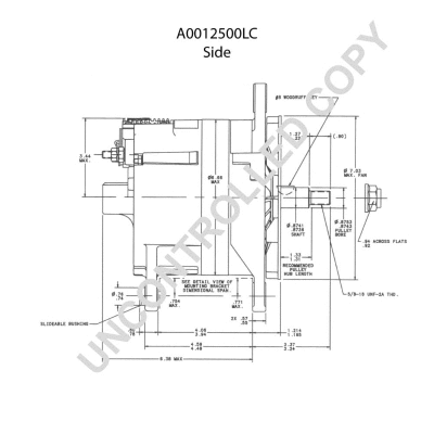 A0012500LC PRESTOLITE ELECTRIC Генератор (фото 5)