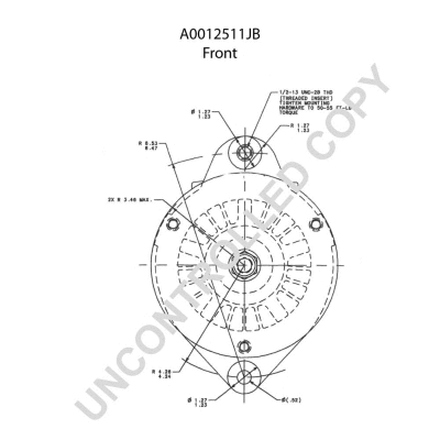 A0012511JB PRESTOLITE ELECTRIC Генератор (фото 3)