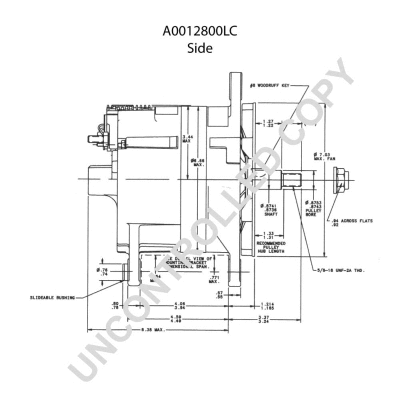 A0012800LC PRESTOLITE ELECTRIC Генератор (фото 5)